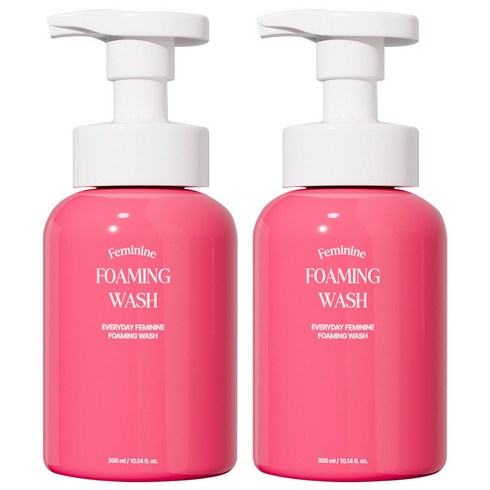 록키스 페미닌케어 약산성 버블 여성청결제, 2개, 300ml
