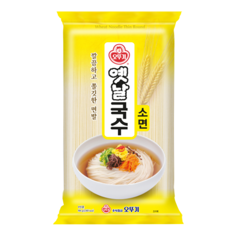 오뚜기옛날 국수 소면, 3개, 900g