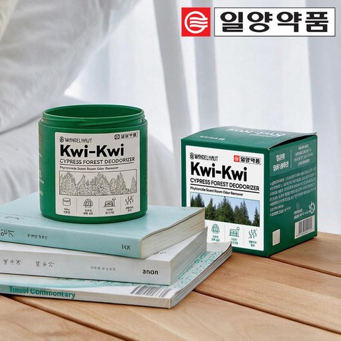 일양약품 반델하우트 실내 고체 탈취제 에어 화장실 숲향 편백향 실내, 1개, 300g
