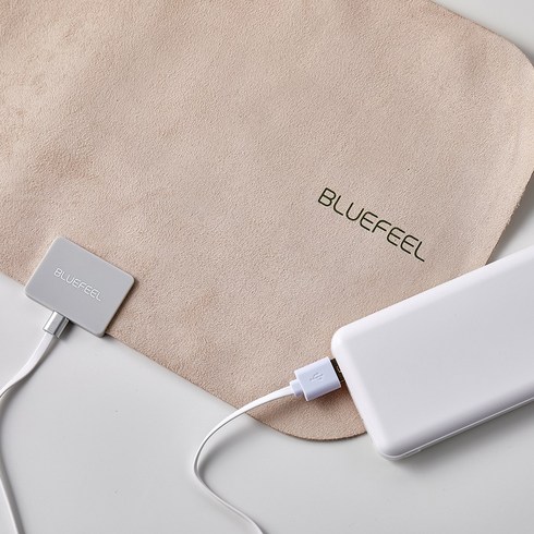 블루필 히트롤 패드, 아이보리, 325 x 220 x 1.5 mm