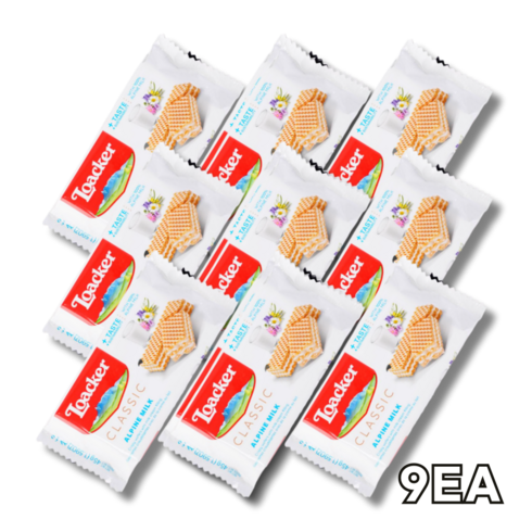 로아커 웨하스 밀크, 405g, 1개