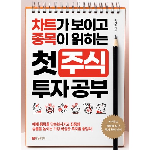 첫 주식 투자 공부:차트가 보이고 종목이 읽히는, 황금부엉이, 유지윤