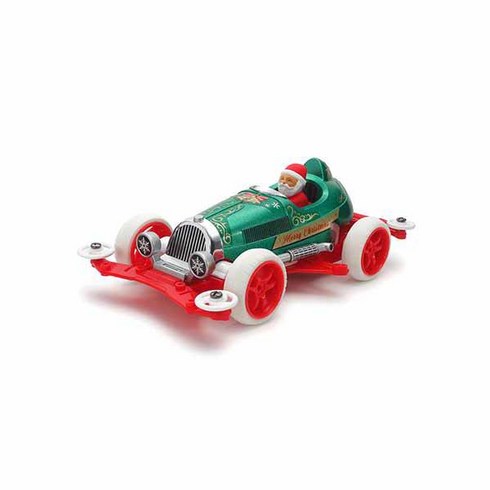 타미야 Mini 4WD Santa Claus VS 작동완구 95678, 1개, 혼합색상