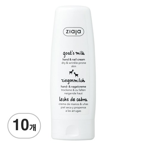 지아자 산양유 핸드크림, 80ml, 10개