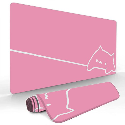 게이밍 장패드 고양이 캐릭터 마우스패드400X900X3MM, 1개, 그림 12