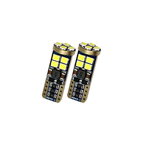 합법 차량용 LED번호판등 12V T10 5W LG / W5W (정기검사가능), 상세페이지 참고, 1세트