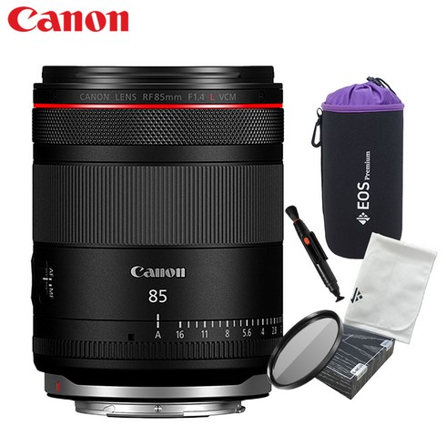 [포토리뷰이벤트] 캐논 RF 85mm F1.4 L VCM + 포켓융+ 방수파우치 +렌즈 클리닝펜+ 슬림 MCUV 67mm필터