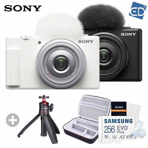 [소니정품] ZV-1M2 브이로그카메라 + 삼성 256G 울란지 그립 키트 세트 패키지 /ED, ZV-1M2 패키지 (화이트)