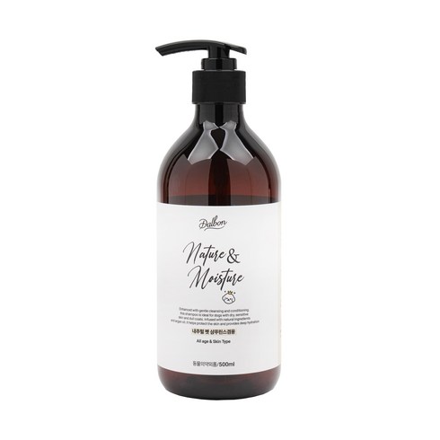 달본 PET 내추럴 강아지 샴푸린스겸용, 500ml, 1개