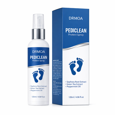 디알모아 페디클린 프로텍트 스프레이 발냄새 케어 청결 풋스프레이, 120ml, 1개, 1개입