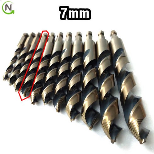 블랙불 드릴비트 임팩 스텝드릴 코발트기리 10mm, 1개