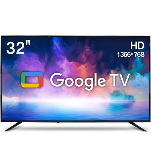 티브이지 32인치 스마트TV 고화질패널 1등급티비 최신형 안드로이드, 32smart, 방문설치, 스탠드형, 81cm/32인치