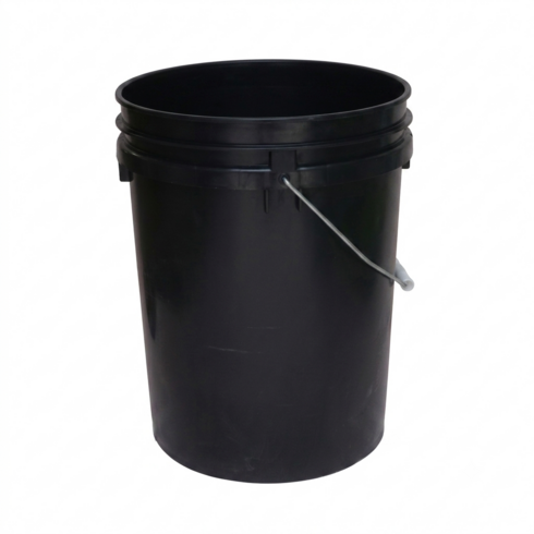 다용도 휴대용 버킷 검정색, 1개, 20L