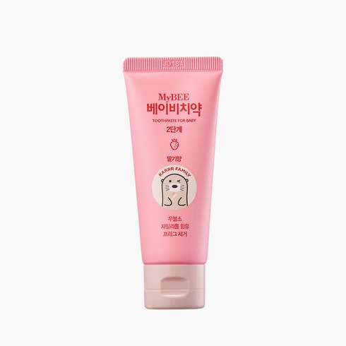 마이비 아기치약 2단계 딸기향, 50g, 1개