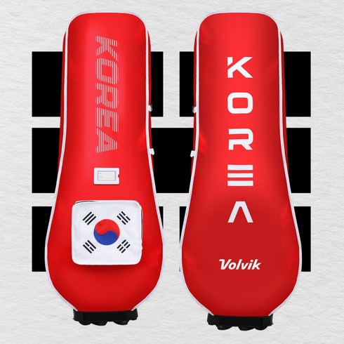 볼빅 항공커버 국가대표 코리아 에디션 골프 트래블커버 항공백, 레드