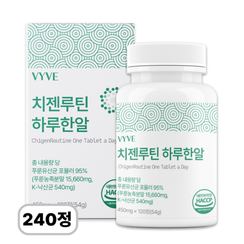 [정품] 바이브 치젠루틴 하루한알, 2개, 120정
