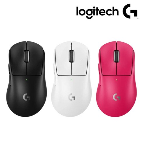 [로지텍코리아 정품] 로지텍G PRO X SUPERLIGHT 2 DEX 지슈라2 덱스 무선 게이밍 마우스 (파우치 미포함), 화이트