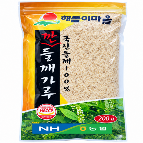 강원도농협 탈피 들깨가루 (햇들깨 당월도정출고) 국내산1등급들깨만사용 (강원도양양농협), 200g, 1개