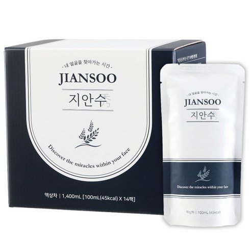 이퓨니드 지안수 호박차 성형후 출산후 파우치 100mg, 14포, 100ml