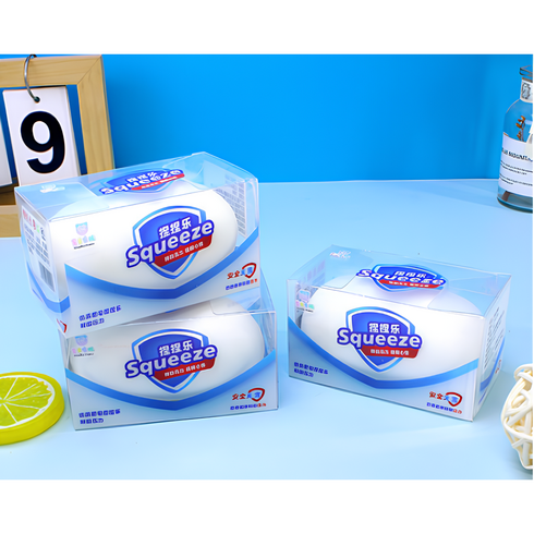 (당일배송) 칠시 비누슬랑이 바삭바삭 크런치 말랑이, 1개, 80g, 화이트