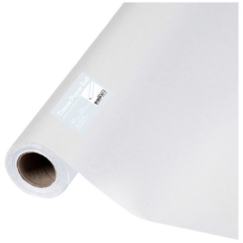 star starred 색화지 롤 (Tissue Paper Roll) 30cm(폭) 30M(길이), 화이트, 1개