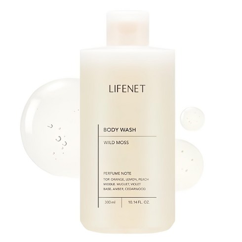 라이프넷 바디워시 와일드 모스향, 300ml, 1개