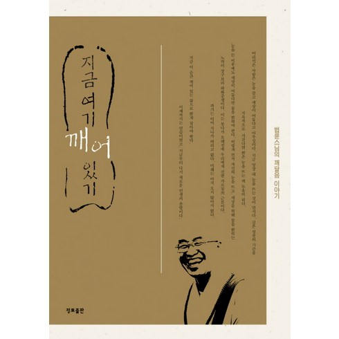 지금 여기 깨어있기:법륜 스님의 깨달음 이야기, 법륜스님, 정토출판