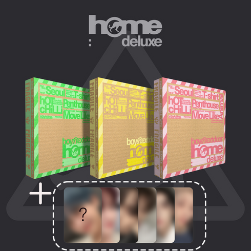 (3종세트+포카6종)보넥도 앨범 [HOME: DELUXE]홈 디럭스 애니멀 1st Studio Album Repackage 리패키지 BOYNEXTDOOR보이넥스트도어 일반반, 3CD