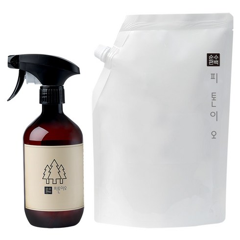 피톤이오 피톤치드 편백수 원액 스프레이 + 공병, 1개, 2L