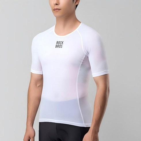 락브로스 프로 남성용 초경량 자전거 이너웨어 메시 반팔 사이클링 기능성 티셔츠15220019002/3
