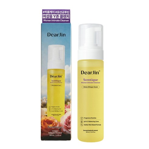 디어진 센티크 여성 청결제 Y존 질 세정제 약산성 페미닌워시 냄새 케어, 1개, 190ml