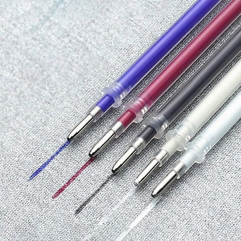 열펜 아이롱펜 재단용 자수펜 초크펜 (100개입), 옵션 5 - 얇은펜 (화이트), 100개