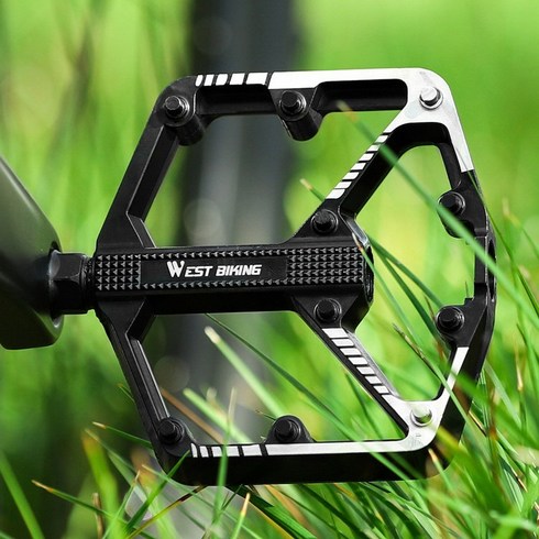 웨스트바이킹 자전거 페달 평페달 YPZ107, G형, 1개