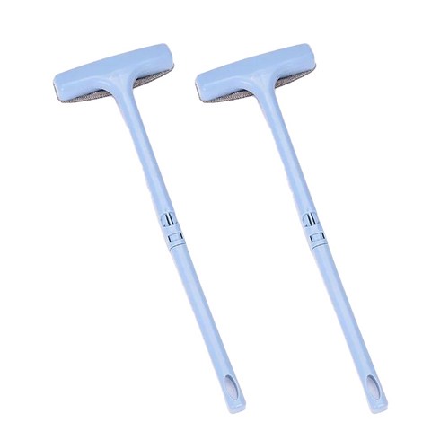 마벨인홈 먼지흡착 방충망 청소 먼지제거 막대 브러쉬, 블루, 2개