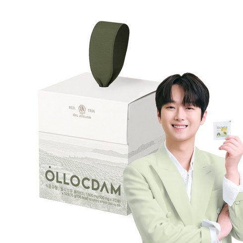 올록담 올리브3 EVOO 지중해 올리브오일, 10회분, 1개