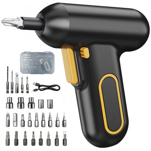 [국내발송] VoltMate 3.7V 다용도 전동드릴 5N 가정용전동드라이버, 2세트