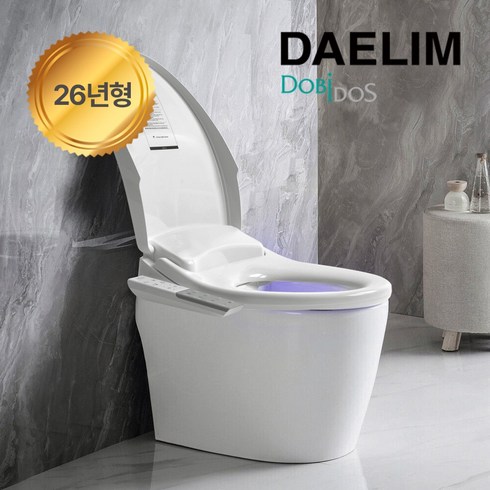 도비도스 대림 노즐 유로관 3중살균 직수형 필터없는 강력물살 방수비데, DLB-1400, 고객직접설치
