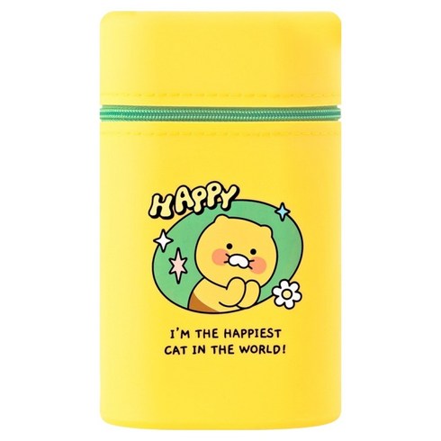 카카오프렌즈 KF 세이치즈 실리콘 스탠딩 필통, 1개, 춘식이