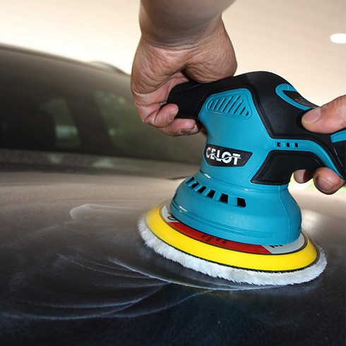 자동차 무선 광택기 듀얼액션 폴리셔 6인치 18.5V 5500RPM 차량용
