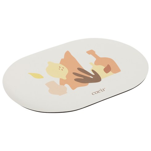 코에르 빨아쓰는 프리미엄 고급 규조토 발매트 워셔블 레더 욕실 화장실 주방 매트, 프렌치무드