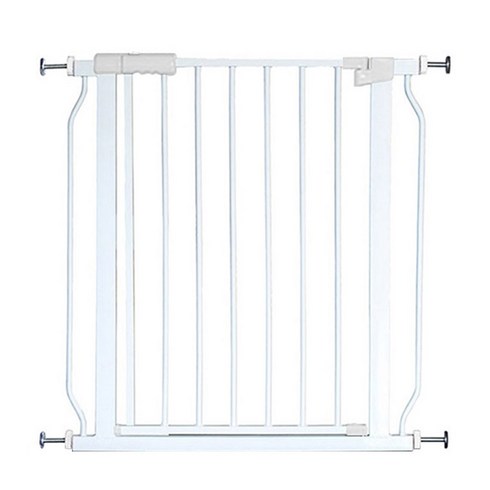 딩동펫 프리미엄 강아지 반자동 안전문, 화이트, 1개