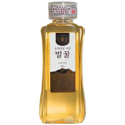 동화양봉 사양 벌꿀, 500g, 1개