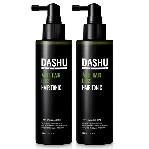다슈 데일리 탈모증상완화 안티 헤어로스 허브 헤어토닉, 150ml, 2개