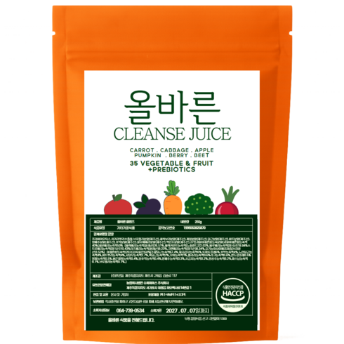 올바른 클렌즈 250g, 1개