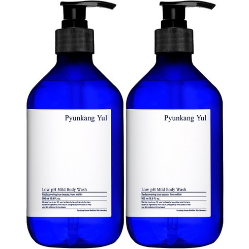 편강율 약산성 마일드 바디워시, 500ml, 2개