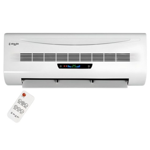 따스미 세라믹 벽걸이 온풍기 2001A, 따스미 SB-2001A, 화이트