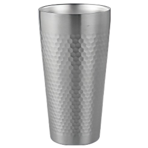 제우스 이중 스테인레스 텀블러 벌집 무늬, 450ml, 1개
