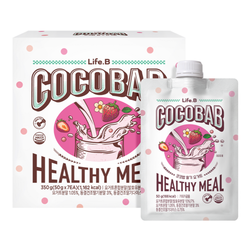 코코밥 딸기 요거트 7개입 COCOBAB, 1개, 350g