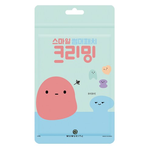 무무키토 스마일 썸머패치 크리밍 날벌레 패치, 1개, 64매