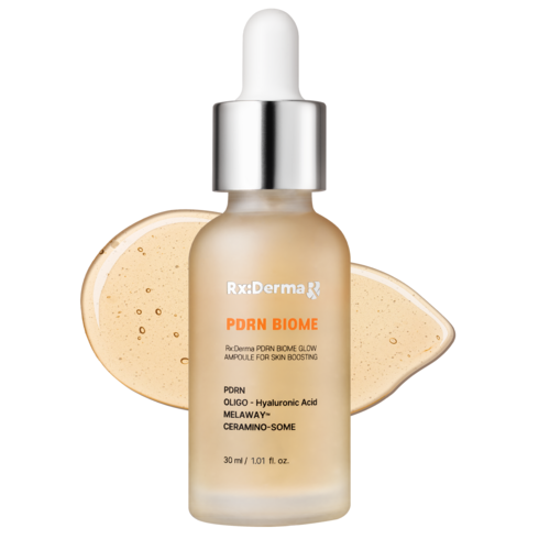알엑스더마 고함량 PDRN 히알루론산 앰플 스킨부스터 모공 탄력 물광 세럼, 1개, 30ml